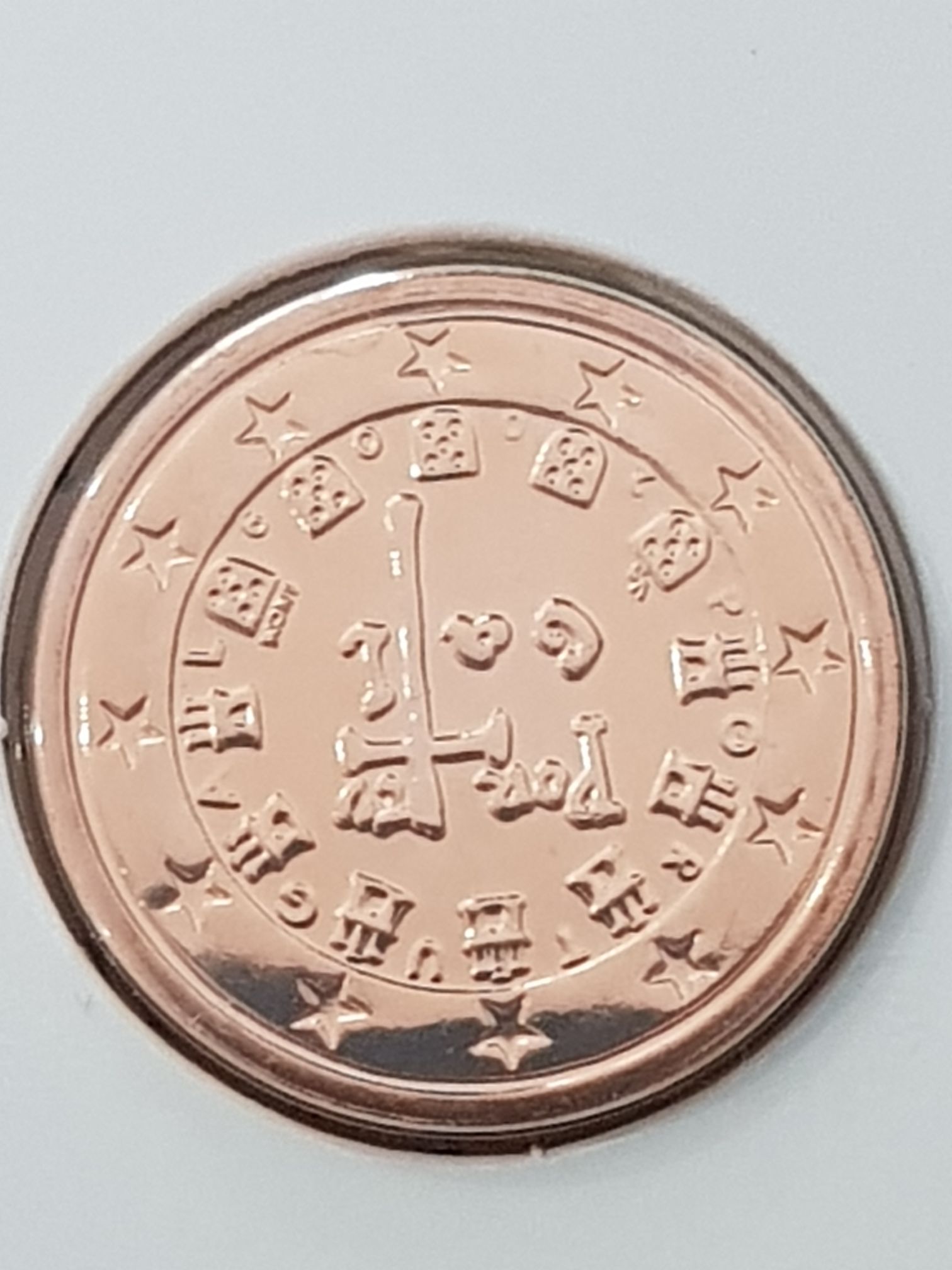 .01 Centavo De Euro  coin collectible - Main Image 2