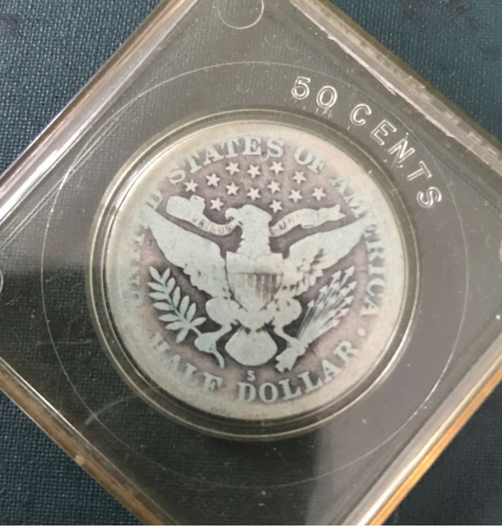1914 Barber Half Dollar  coin collectible - Main Image 2
