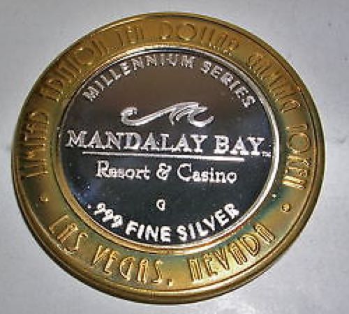Gaming Token Mandalay Bay  coin collectible - Main Image 2