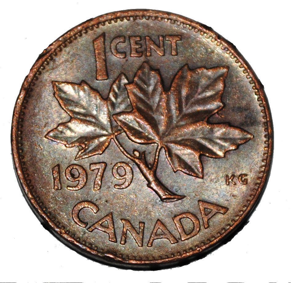 Canadian 1 Cent 1979  coin collectible - Main Image 2
