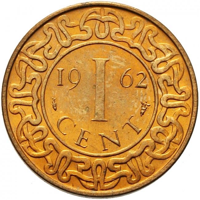 Suriname 1 Cent 1962  coin collectible - Main Image 2