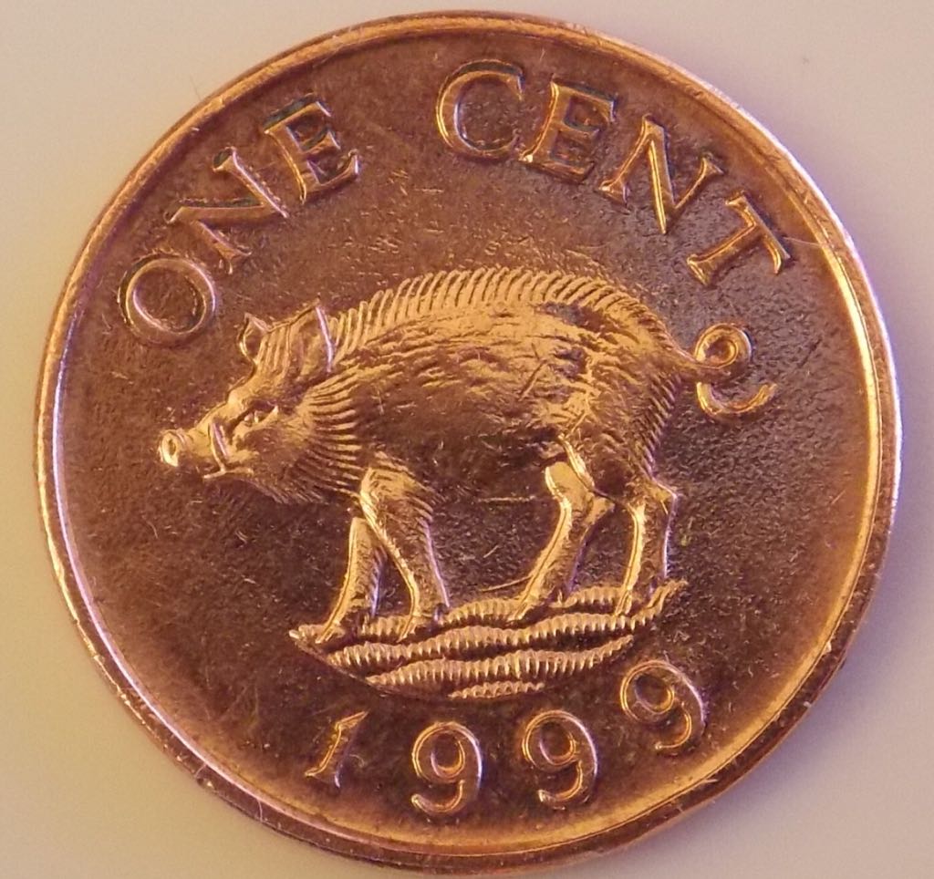 Bermuda 1 Cent 1999  coin collectible - Main Image 2