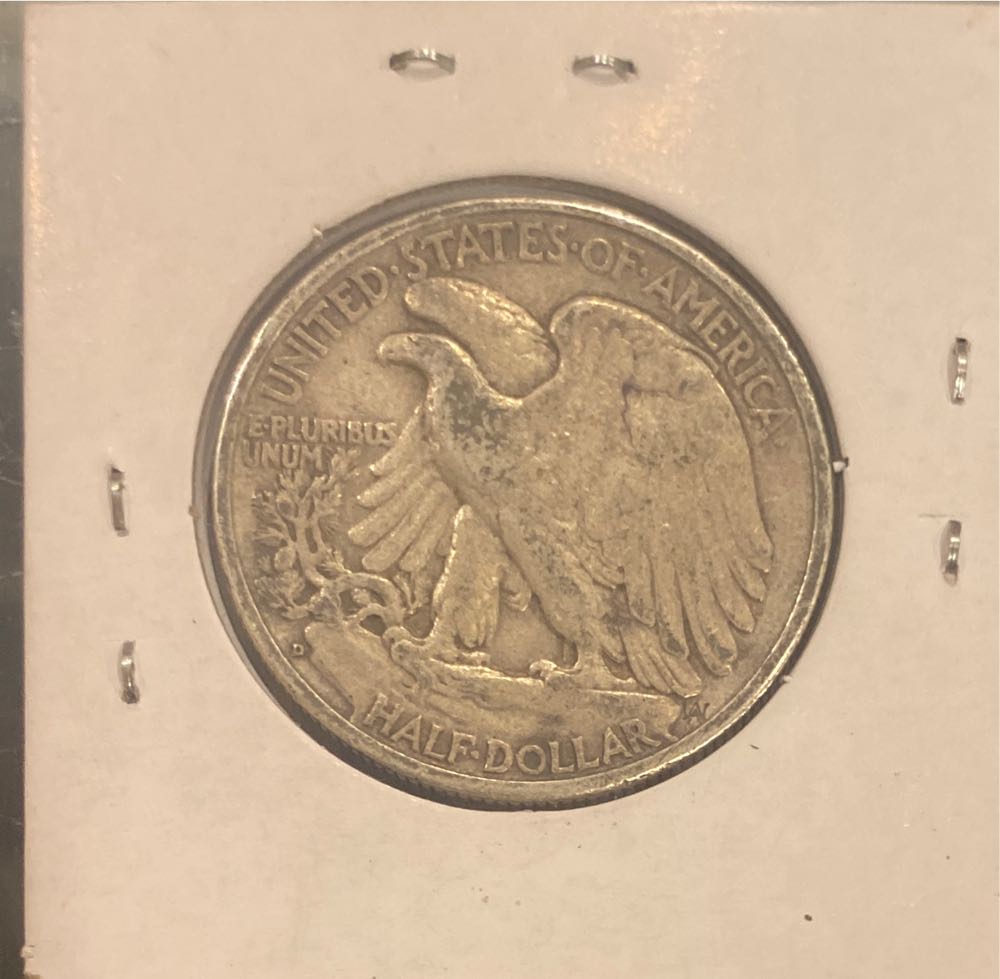 Walking Liberty Half Dollar 1941.D  coin collectible - Main Image 4