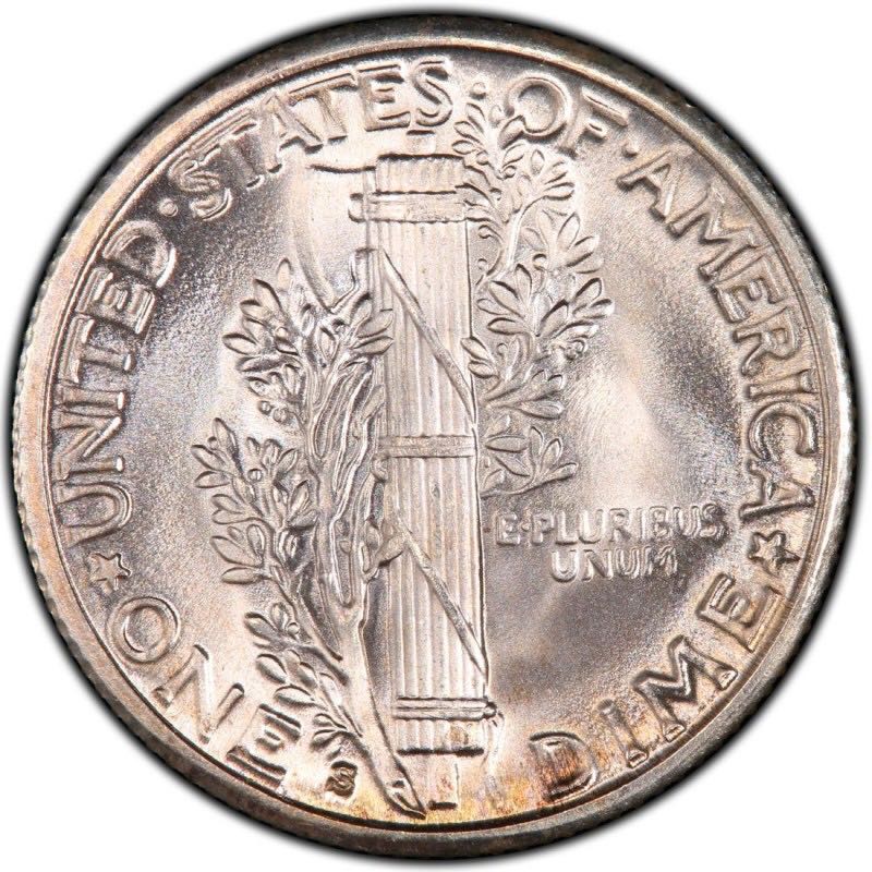 1928 S Mercury Dime  coin collectible - Main Image 2