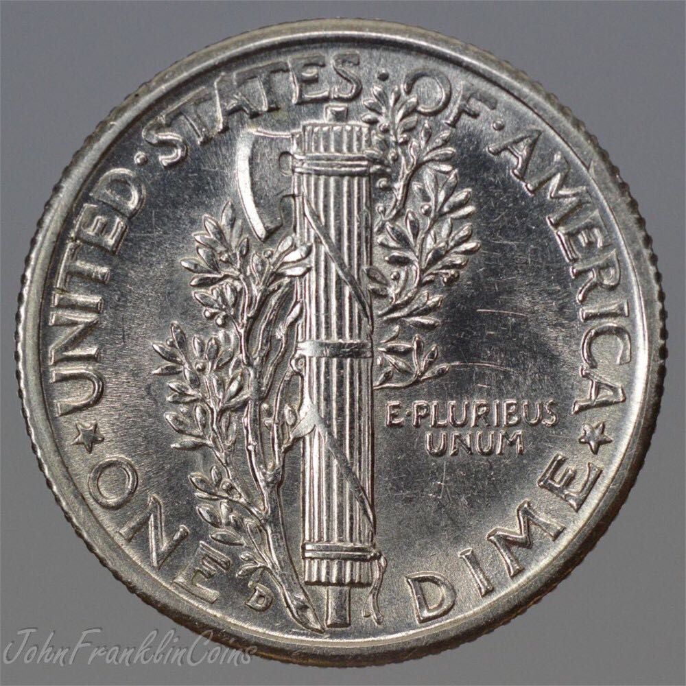Mercury Dime 1935.D  coin collectible - Main Image 2
