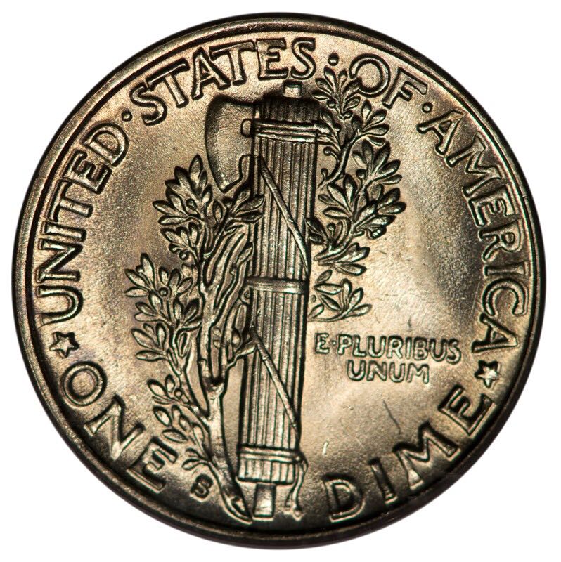Dime 1939 S Mercury  coin collectible - Main Image 2