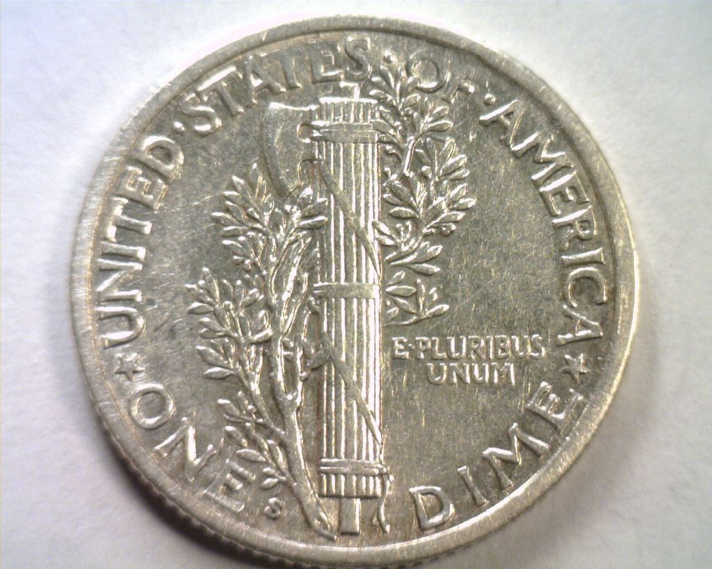 1940 S Mercury Dime  coin collectible - Main Image 2