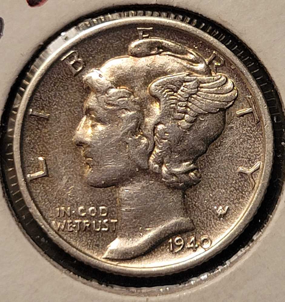 1940 S Mercury Dime  coin collectible - Main Image 3
