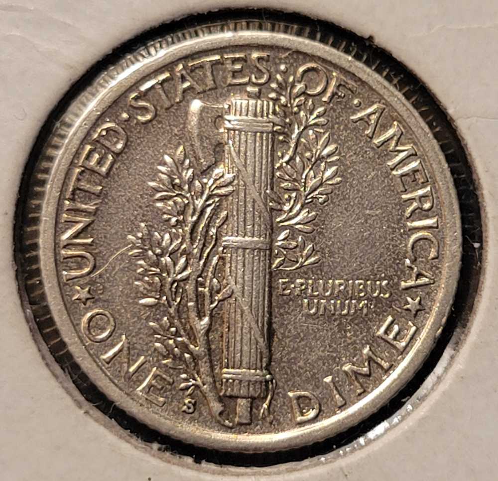 1940 S Mercury Dime  coin collectible - Main Image 4