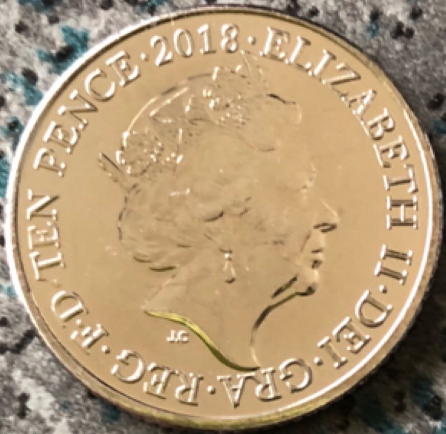 2018 10p Angel Of The North  coin collectible - Main Image 2