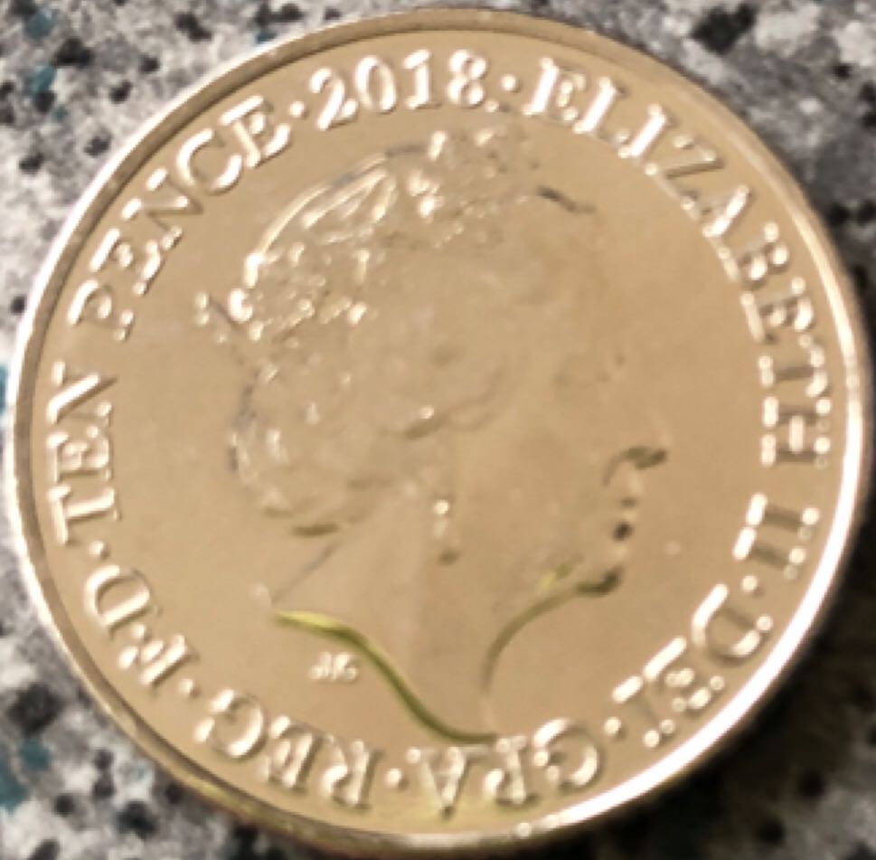 2018 10p Double Decker Bus  coin collectible - Main Image 2