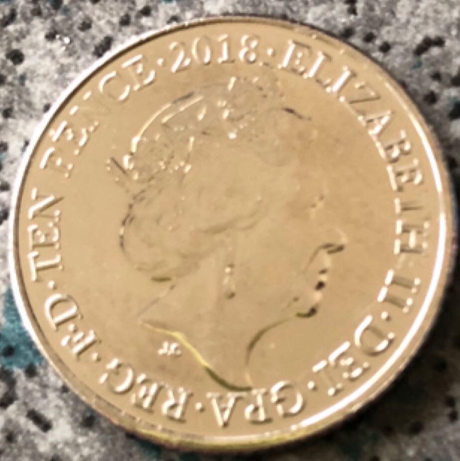 2018 10p English Breakfast  coin collectible - Main Image 2