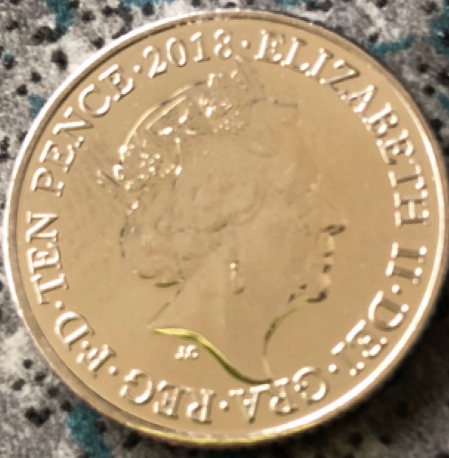 2018 10p Fish And Chips  coin collectible - Main Image 2