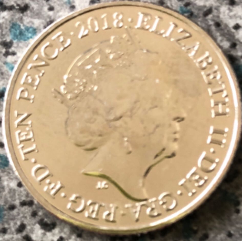 2018 10p Ice Cream Cone  coin collectible - Main Image 2