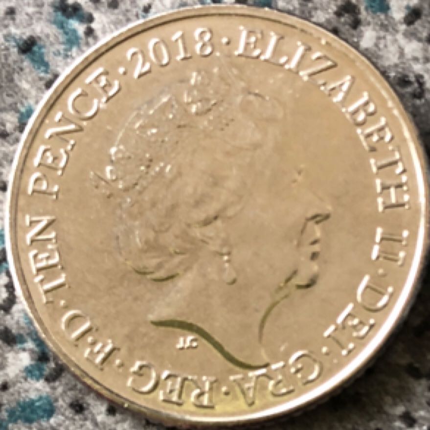 2018 10p Jubilee  coin collectible - Main Image 2