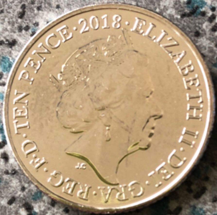 2018 10p Loch Ness Monster  coin collectible - Main Image 2