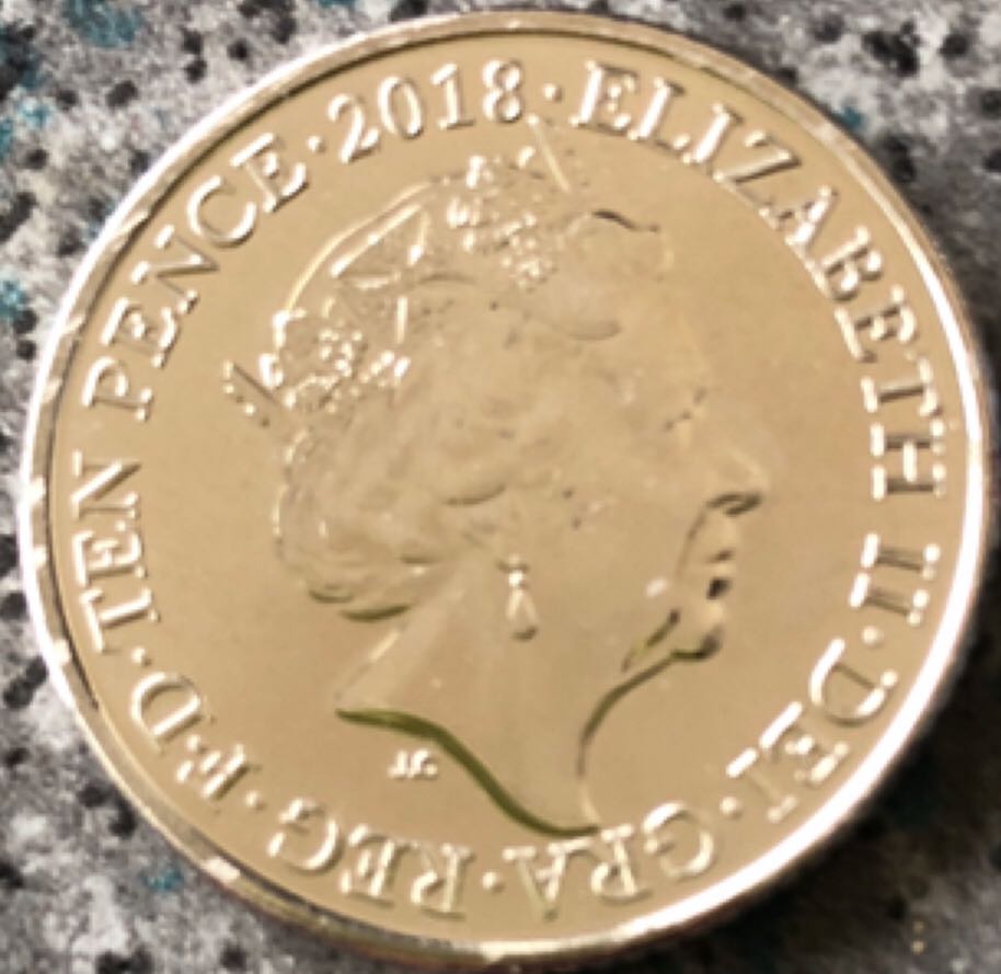 2018 10p Robin  coin collectible - Main Image 2