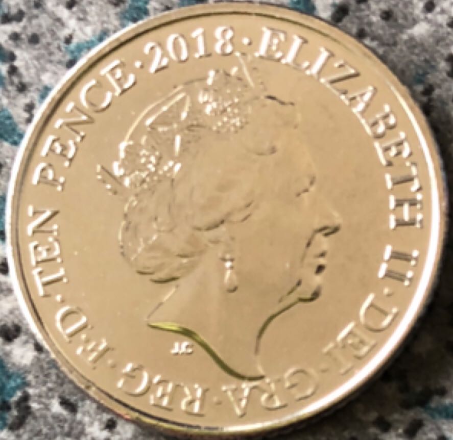 2018 10p Stonehenge  coin collectible - Main Image 2