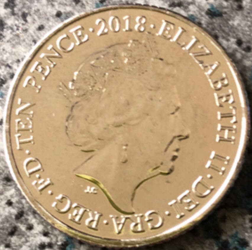2018 10p Tea  coin collectible - Main Image 2