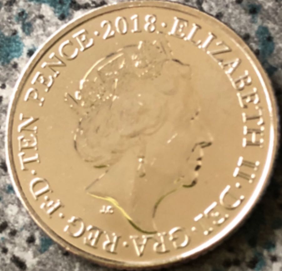 2018 10p Union Flag  coin collectible - Main Image 2