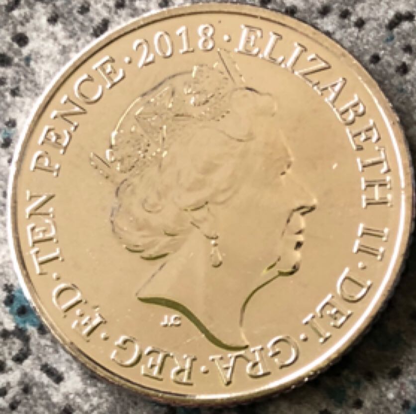 2018 10p Villages  coin collectible - Main Image 2