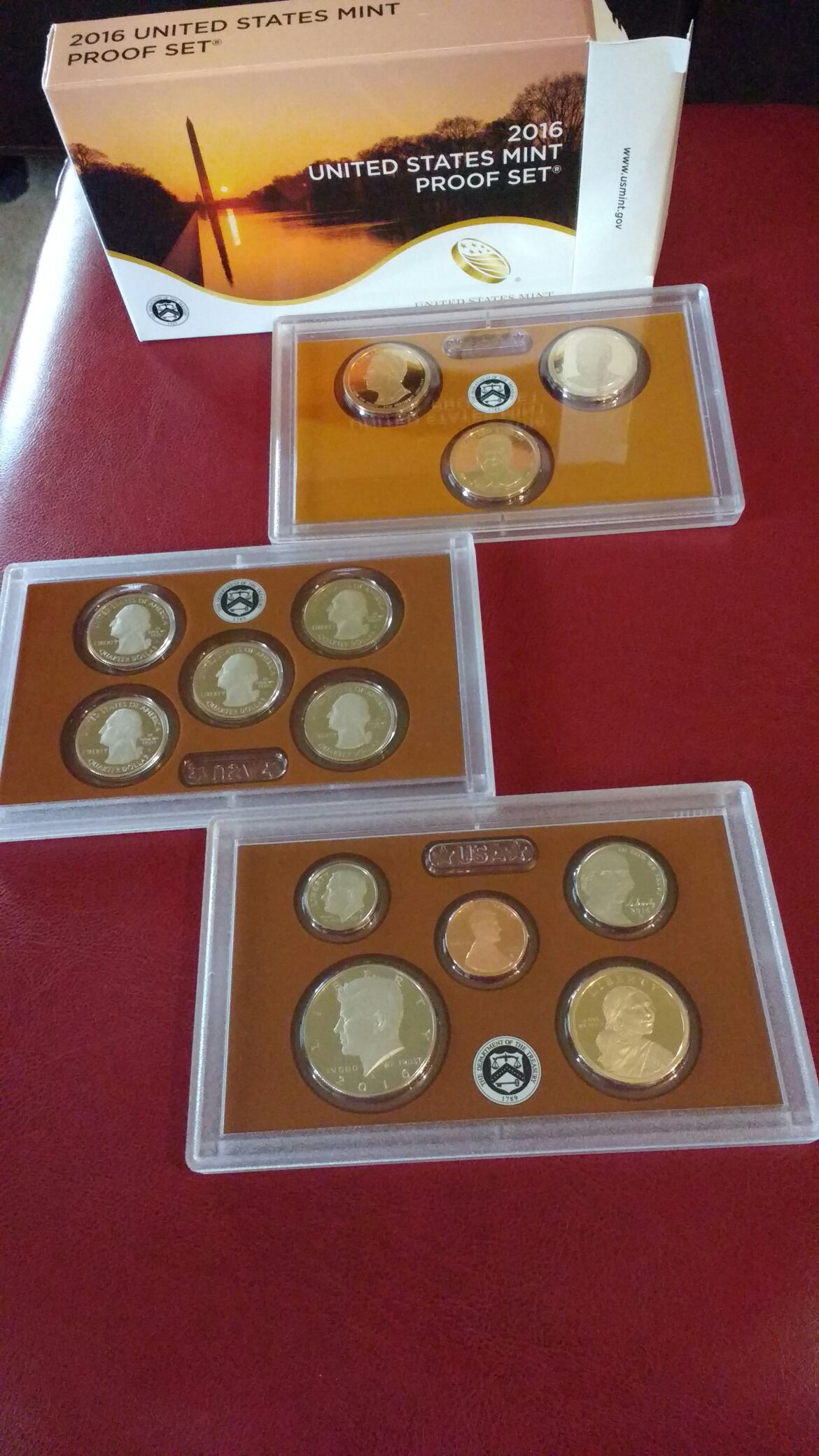 2016 U. S. Mint Proof Set  coin collectible - Main Image 2