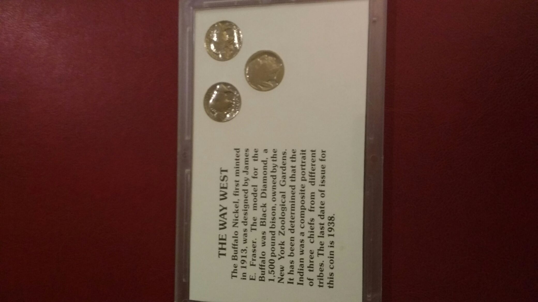 1913 The American Indian Nickle  coin collectible - Main Image 2