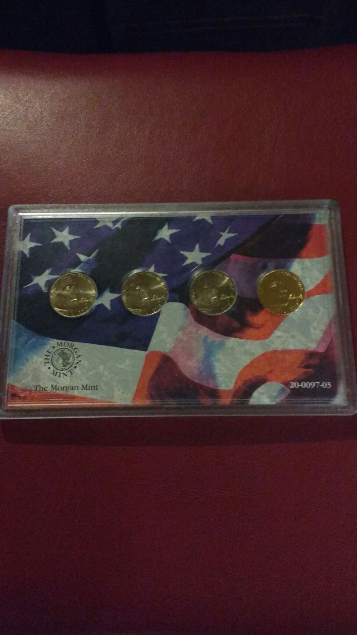 2005 American Bison Nickel, Unc, Hologram, Colorized, Gold  coin collectible - Main Image 2