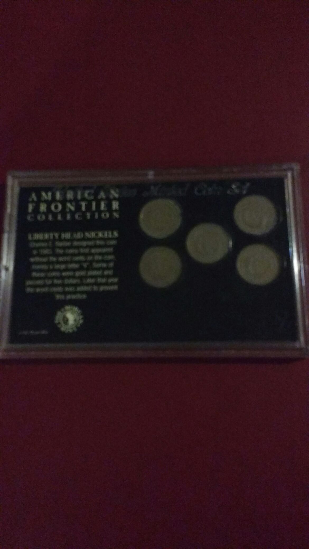 1900/1911 American Frontier Collection Liberty Head Nickels  coin collectible - Main Image 2