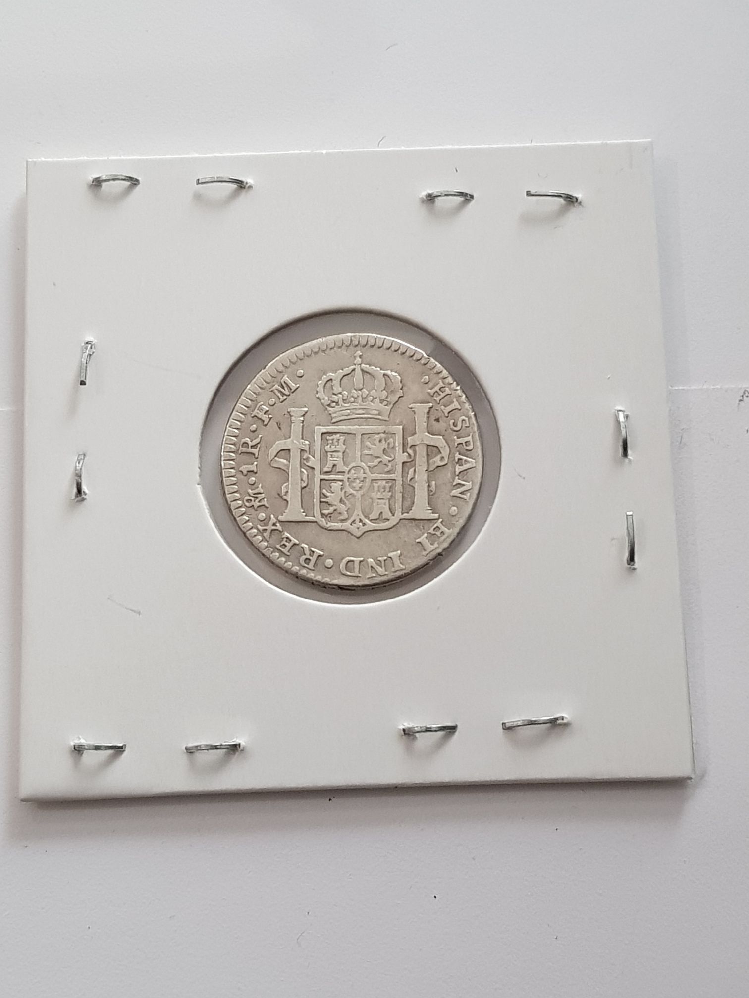 1 Real Carolus IIII  coin collectible - Main Image 2