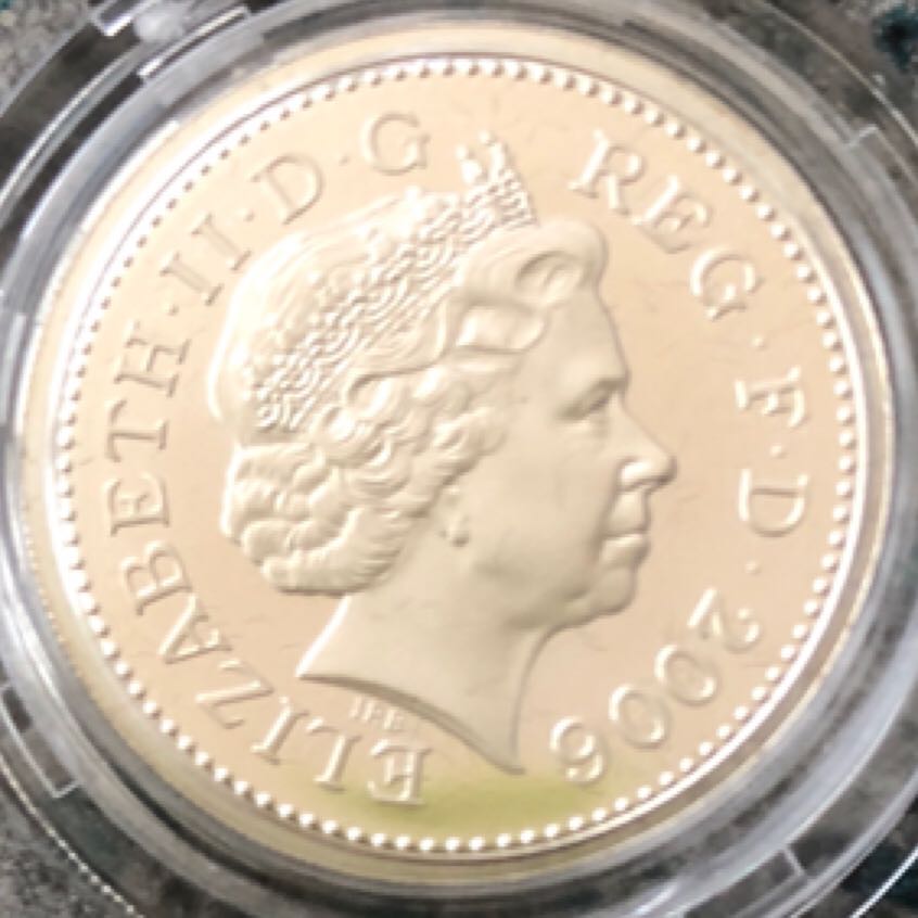 2006 £1 Egyptian Arch  coin collectible - Main Image 2