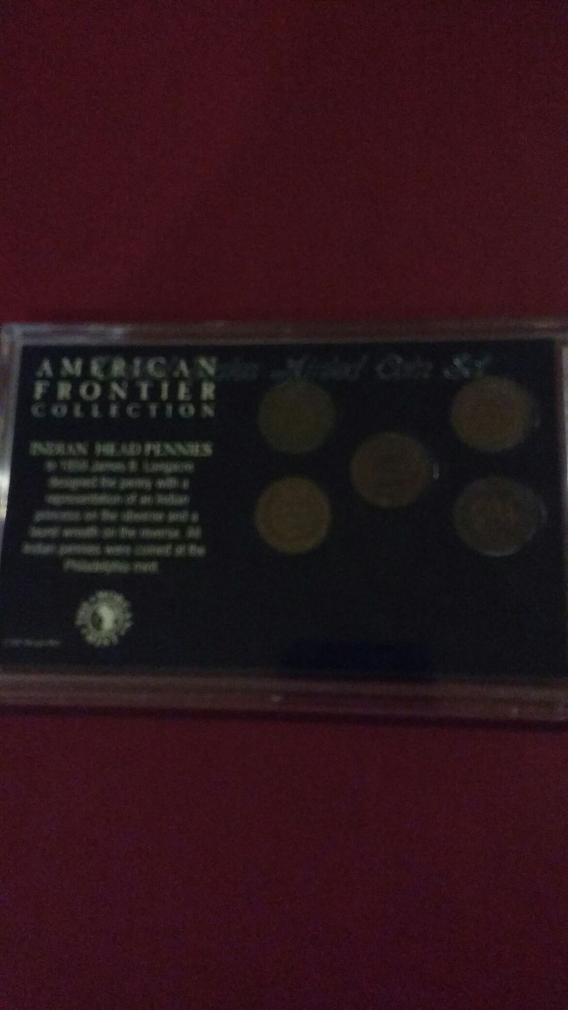 1889, 1897, 1897, 1901, 1907 Indian Head Pennies  coin collectible - Main Image 2