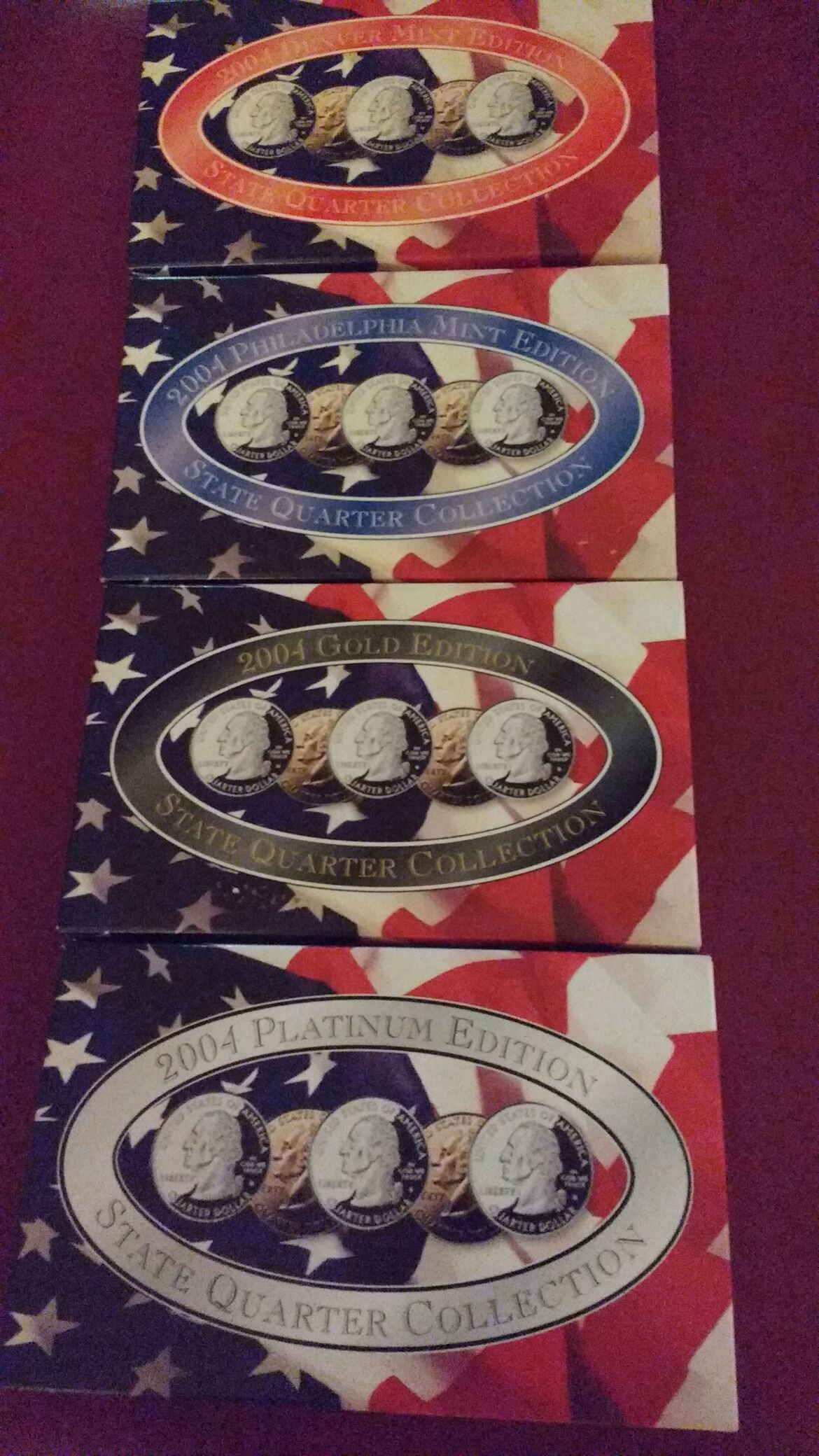 2004 Denver, Philadelphia, Gold, Platinum  coin collectible - Main Image 2