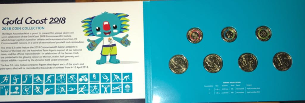 Gold Coast Commonwealth Games  coin collectible - Main Image 2