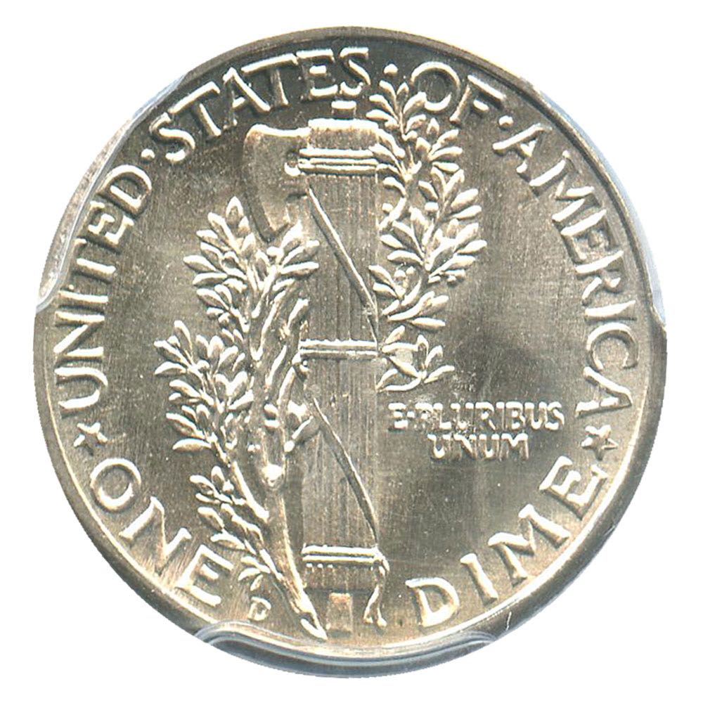 Mercury Dime 1941.D  coin collectible - Main Image 2