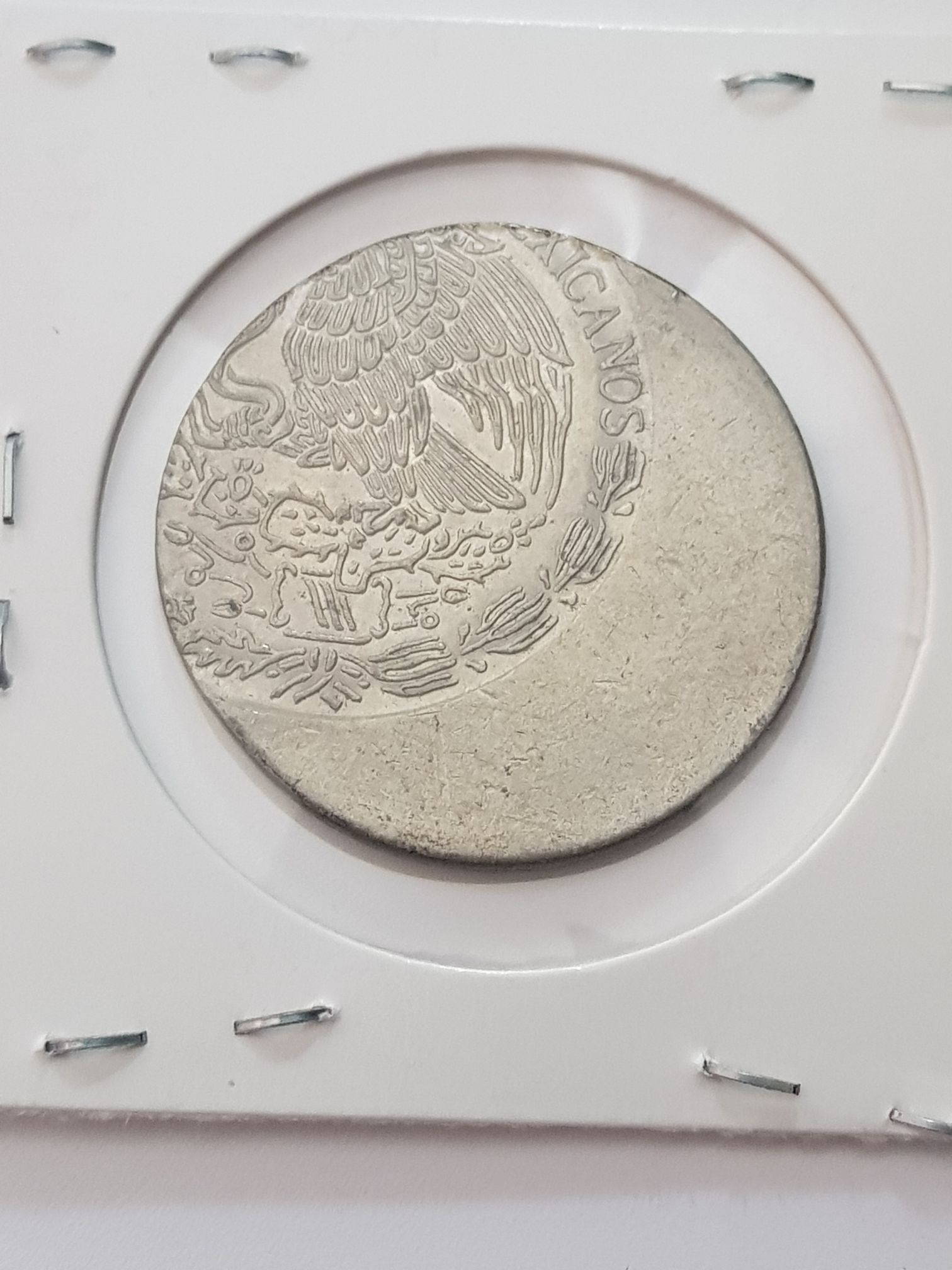 1 Peso Morelos ( Error En Moneda )  coin collectible - Main Image 2