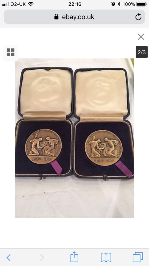 William Shakespeare 400th Anniversary Medal  coin collectible - Main Image 2