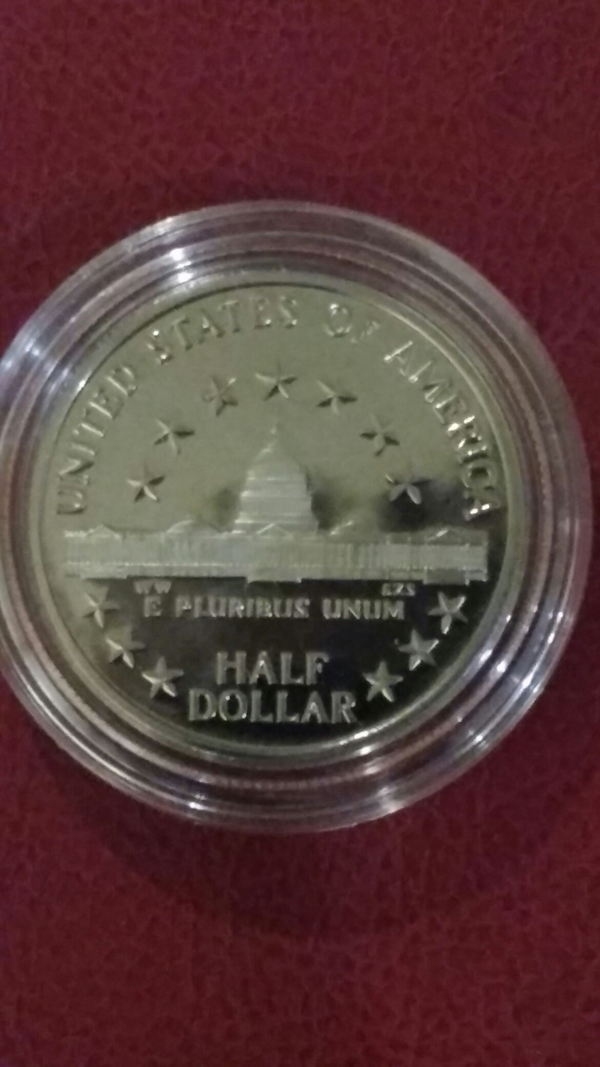 1989 S x 3 Bicentennial of the Congress 1789-1989  coin collectible - Main Image 2