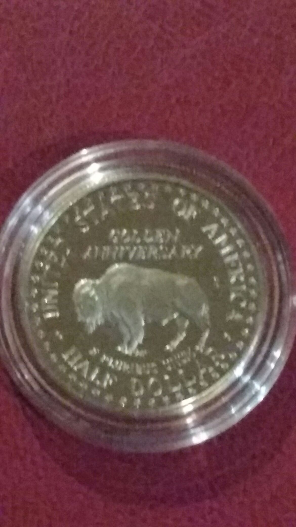 1991 S Mount Rushmore Commemorative Half Dollar  coin collectible - Main Image 2