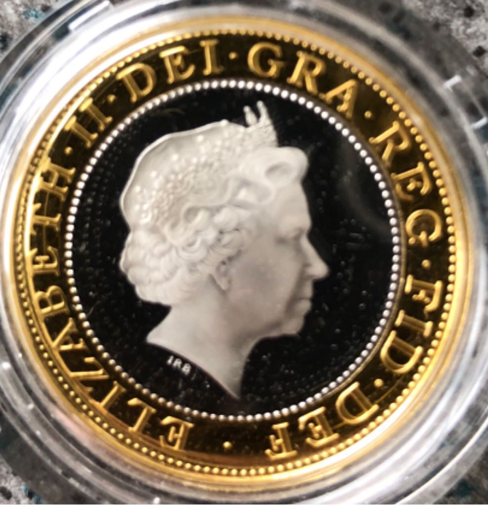 1999 £2 Rugby World Cup  coin collectible - Main Image 2