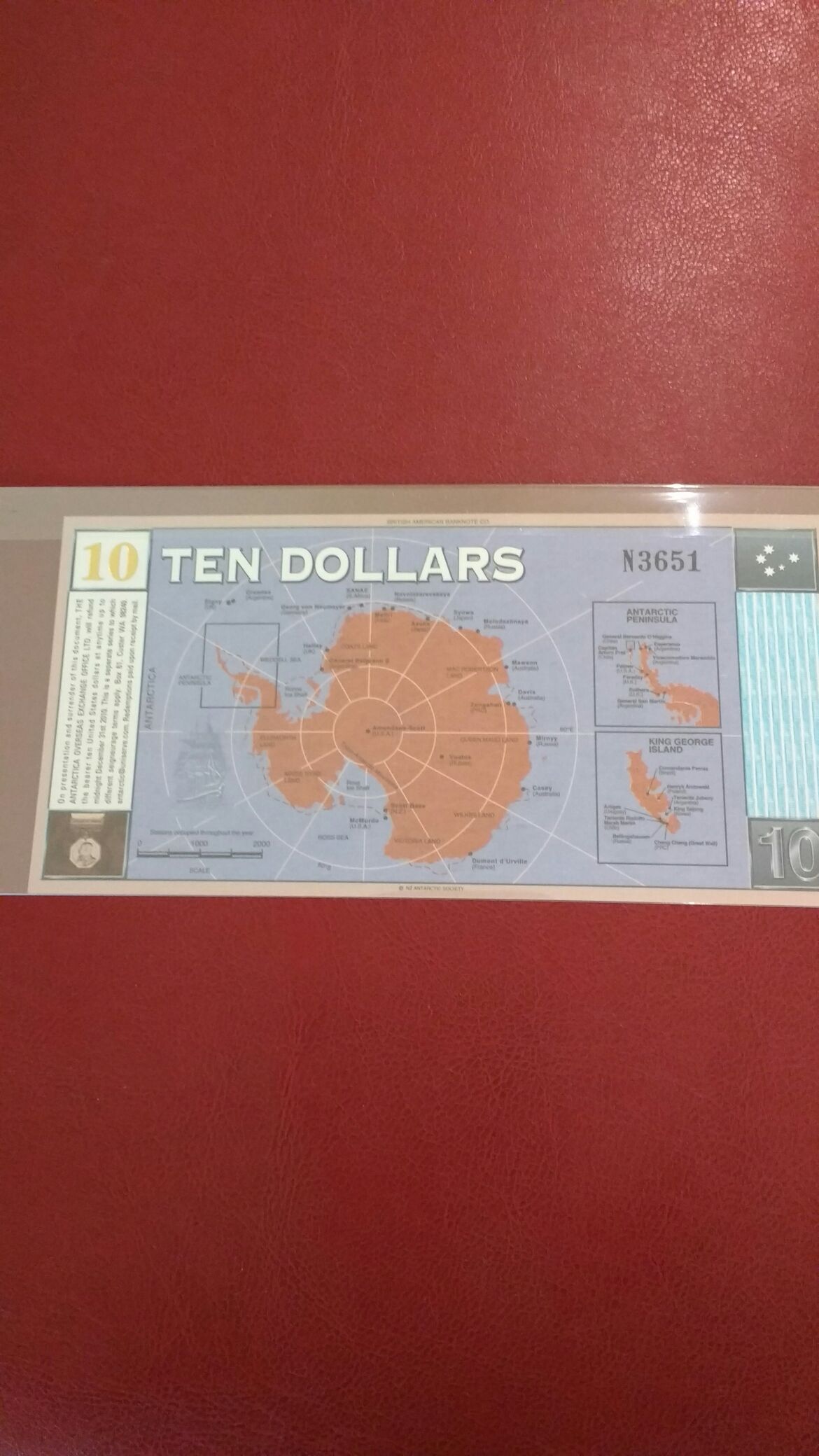 2001 Currency Antatctica Jan. 1,2001  coin collectible - Main Image 2