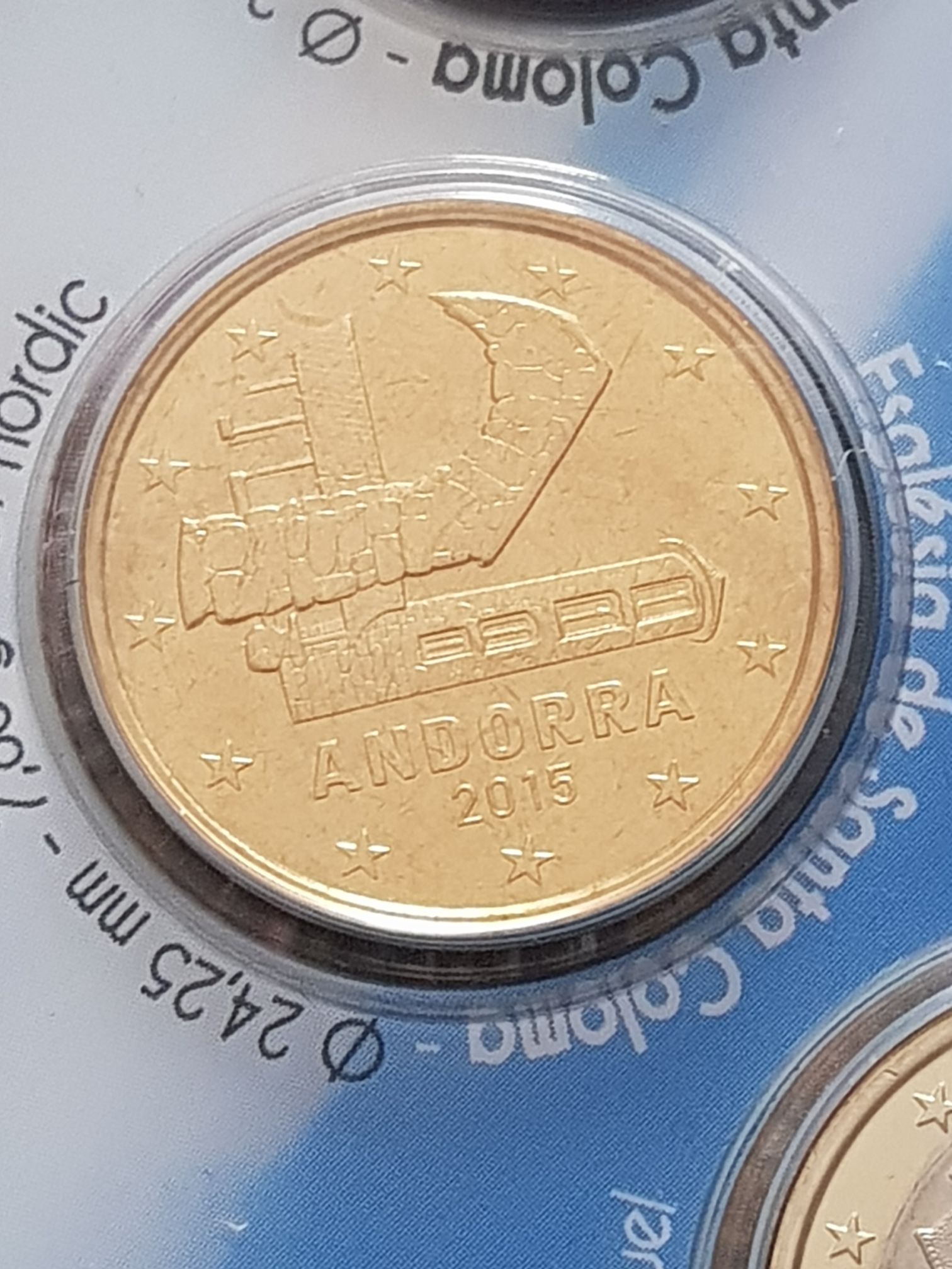 .5 Centavos De Euro  coin collectible - Main Image 2