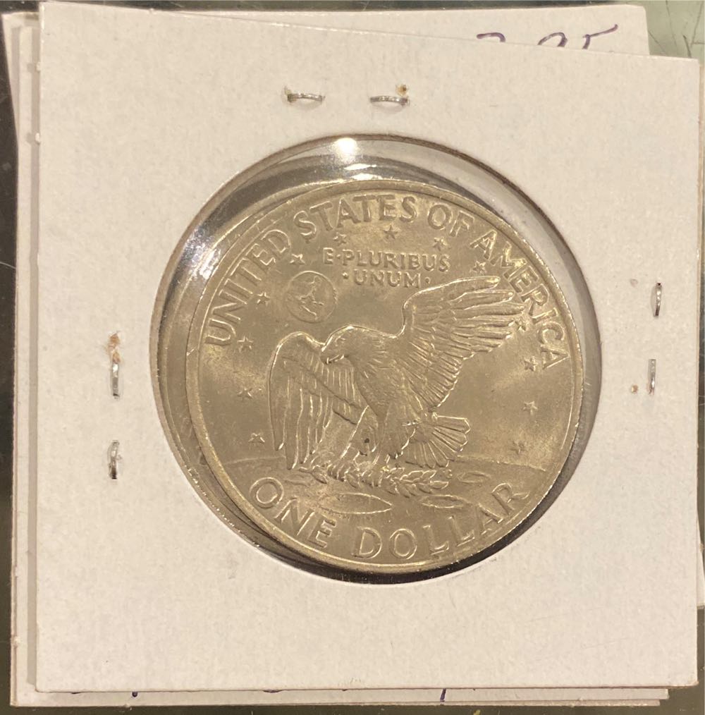 1971 D Eisenhower Dollar  coin collectible - Main Image 3