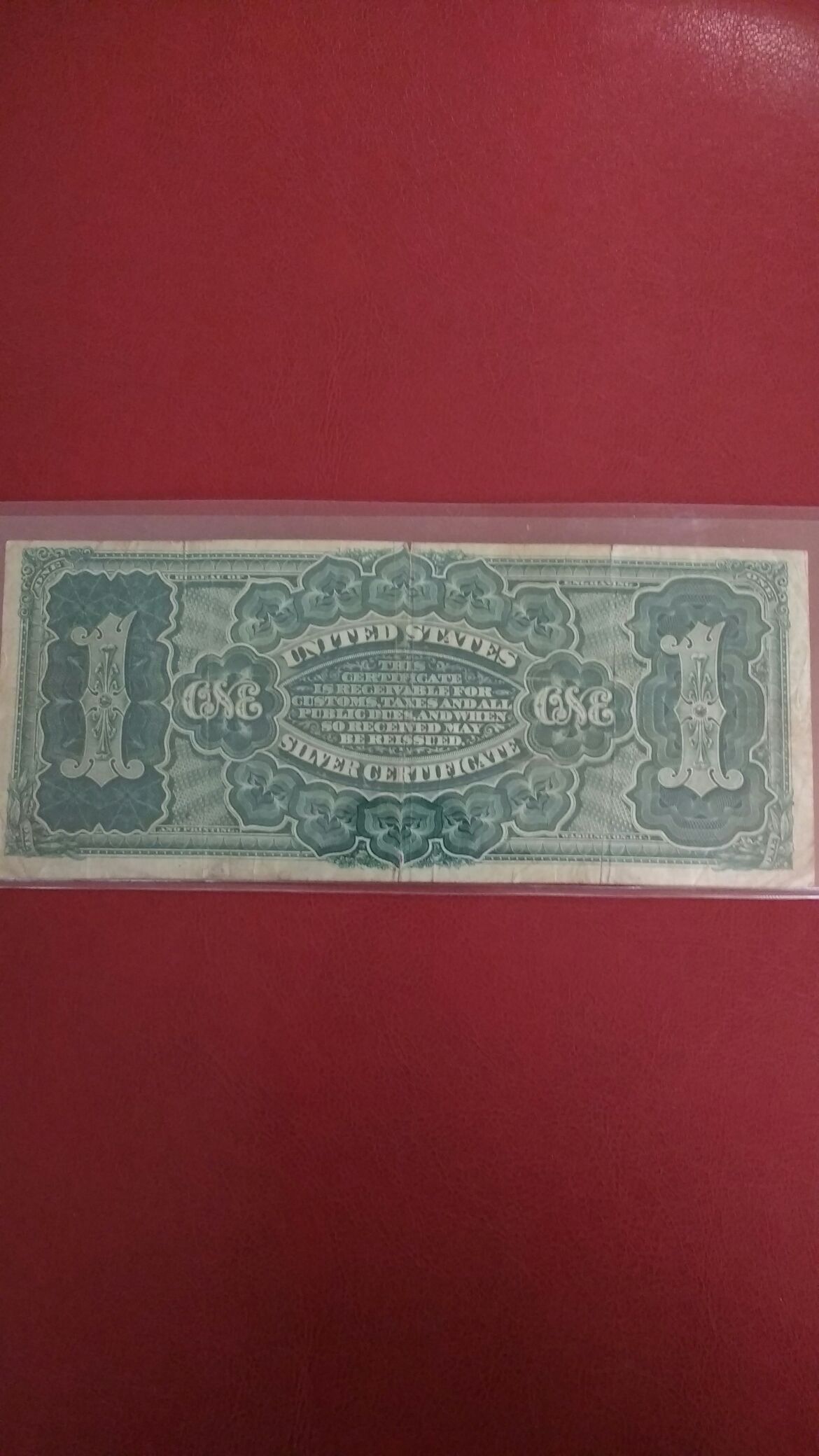 1886 Curtency $1 Silver Martha Washington Red Seal Serial B2744762  coin collectible - Main Image 2