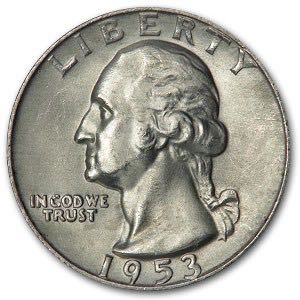 Quarter Silver  coin collectible - Main Image 1