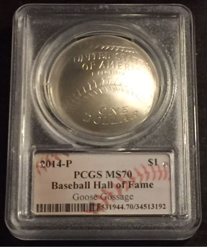2014 P Goose Gossage  coin collectible - Main Image 2