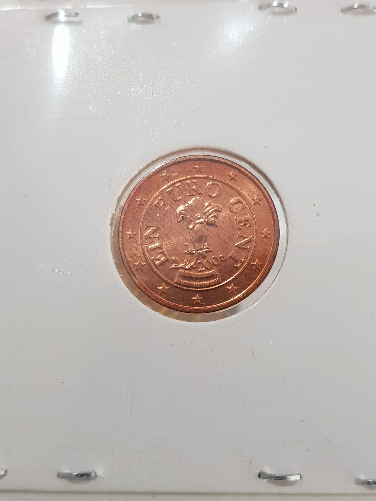 .01 Centavo De Euro  coin collectible - Main Image 2