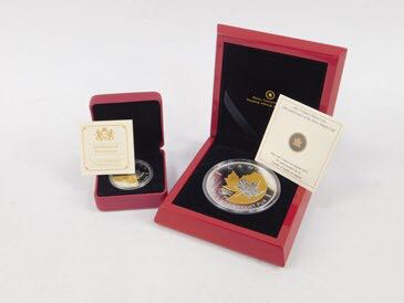 Canadian Maple Silver Proof - 25th Anniversary Edition  coin collectible - Main Image 2