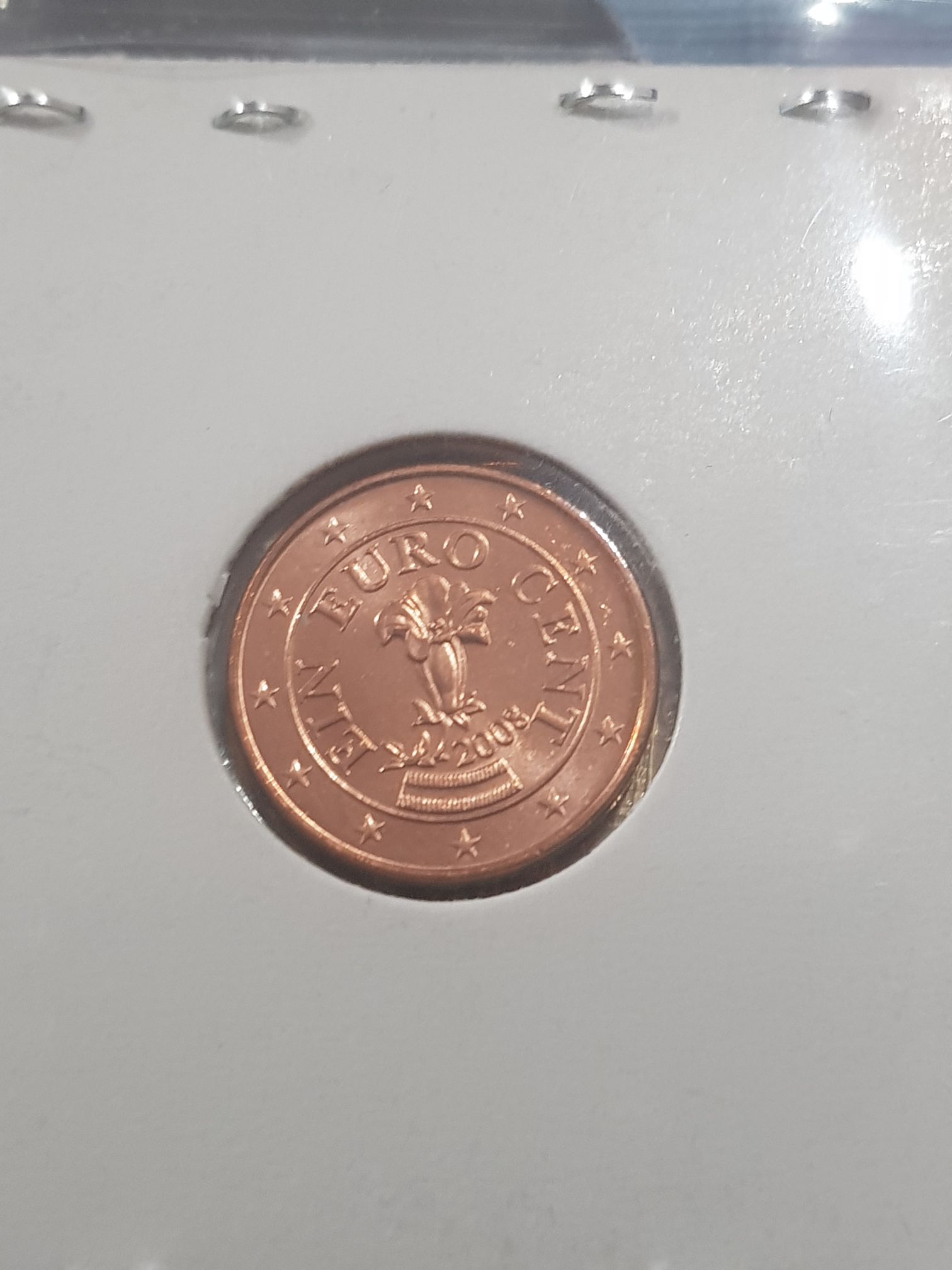.01 Centavo De Euro  coin collectible - Main Image 2