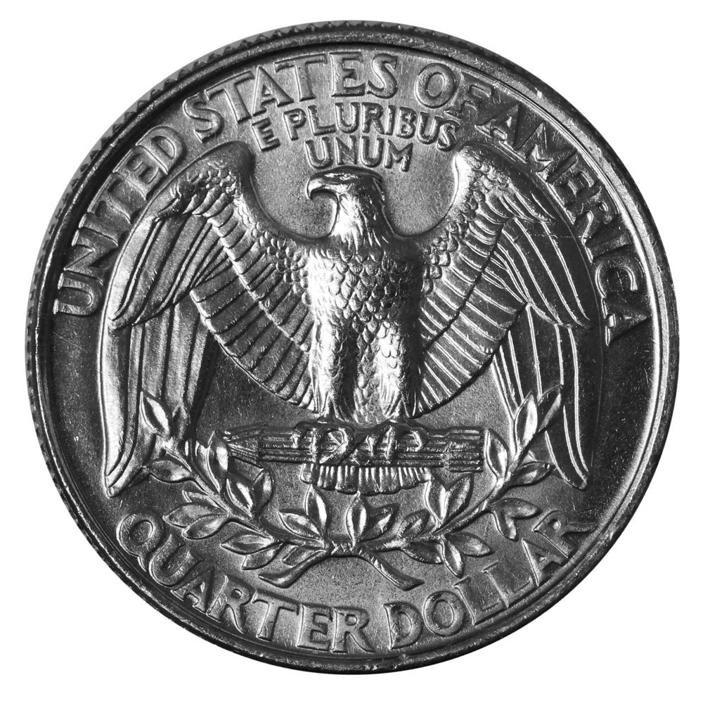 1972 D Washington Quarter  coin collectible - Main Image 2